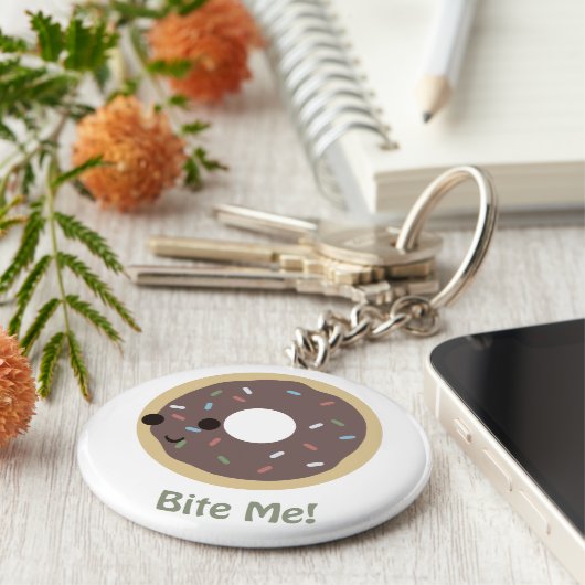 Biss mich nicht! schlüsselanhänger (Seite)