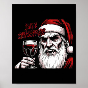 Biss Weihnachten Vamre Weihnachtsmann Vintage-Comi Poster