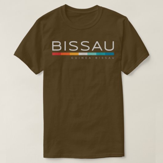 Bissau Guinea-Bissau T-Shirt (Design vorne)