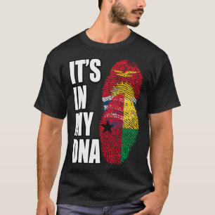 Bissau-Guinean-und Kiribati-Mix-DNA-Heritage T-Shirt