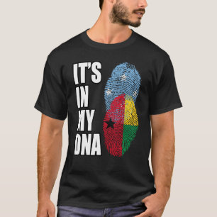 Bissau Guinean und mikronesischer Mix-DNA-Erbe T-Shirt