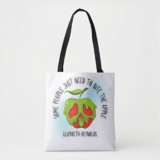 Bisse den Apfel Tasche