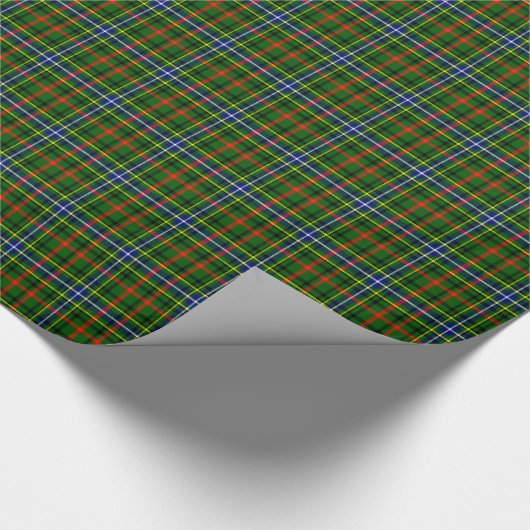 Bisset schottische Tartan-Geschenk-Verpackung Geschenkpapier (Ecke)