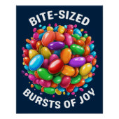 Bissgroße Freudentraufe Poster (Vorderseite)