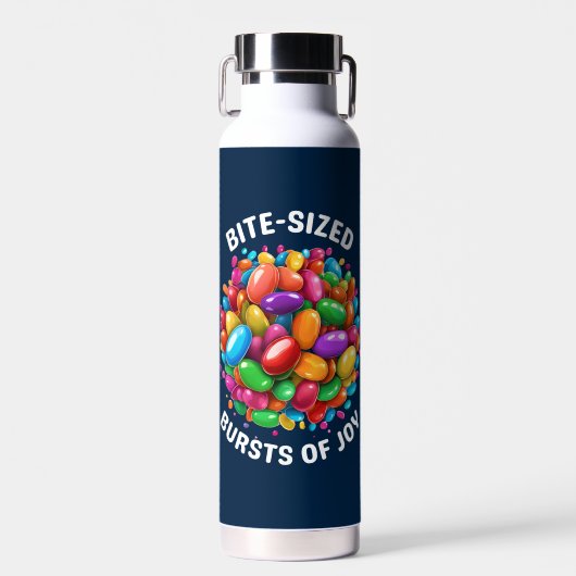 Bissgroße Freudentraufe Trinkflasche (Vorne)