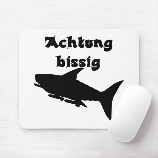 Bissig Mousepad (Mit Mouse)