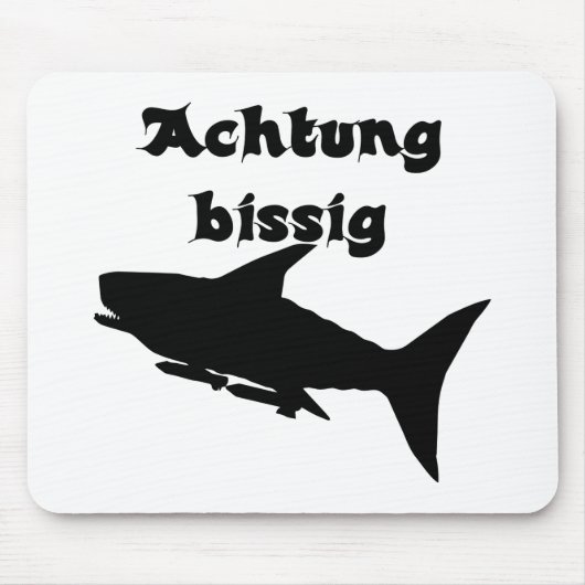 Bissig Mousepad (Vorne)