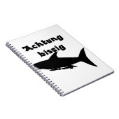 Bissig Notizblock (Rechte Seite)