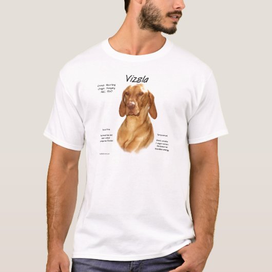 Bissla-Geschichtsdesign T-Shirt (Vorderseite)