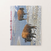 Bisson Montana - Weihnachtsgrüße Puzzle (Vertikal)