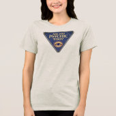 Bist du auch hellsichtig? Tri-Blend shirt (Vorderseite)