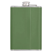 Bist du bereit? Bier Pong Football-ähnliche KAMP Flachmann (Rückseite)