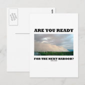 Bist du bereit für den nächsten Haboob? (Stausturm Postkarte (Vorne/Hinten)