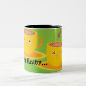 "Bist du bereit?" Tasse für Cat Lovers Cap Dining (Mittel)