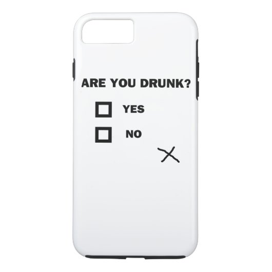 Bist du Betrunken? Case-Mate iPhone Hülle (Rückseite)