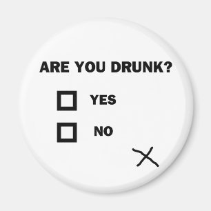 Bist du Betrunken? Magnet