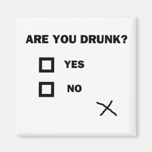 Bist du Betrunken? Magnet