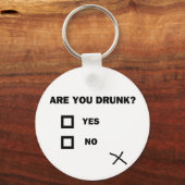Bist du Betrunken? Schlüsselanhänger (Vorderseite)