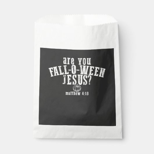 Bist du das Christliche Halloween-Fest? Geschenktütchen (Vorderseite)