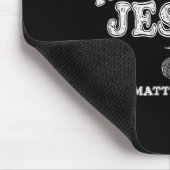 Bist du ein Fall-o-ween-Jesus-Christlicher-Hallowe Mousepad (Ecke)