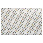 Bist du ein Führer? Oder eine Verzögerung? Geek DN Stoff (Fat Quarter (45,7 x 55,9 cm))