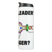 Bist du ein Führer? Oder eine Verzögerung? Geek DN Thermosbecher (Nach rechts gedreht)