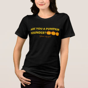 Bist du ein Kürbispunder? Tri-Blend Shirt