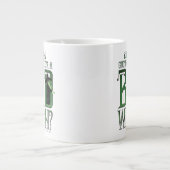 Bist du eine gute Hexe oder eine schlechte Hexe? Jumbo-Tasse (Vorderseite)