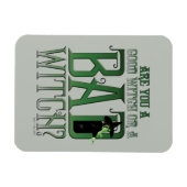 Bist du eine gute Hexe oder eine schlechte Hexe? Magnet (Horizontal)