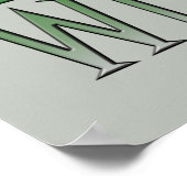 Bist du eine gute Hexe oder eine schlechte Hexe? Poster (Ecke)