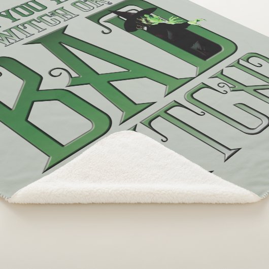 Bist du eine gute Hexe oder eine schlechte Hexe? Sherpadecke (3/4)