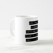 Bist du eine Kamera? Kaffeetasse (Vorderseite Links)