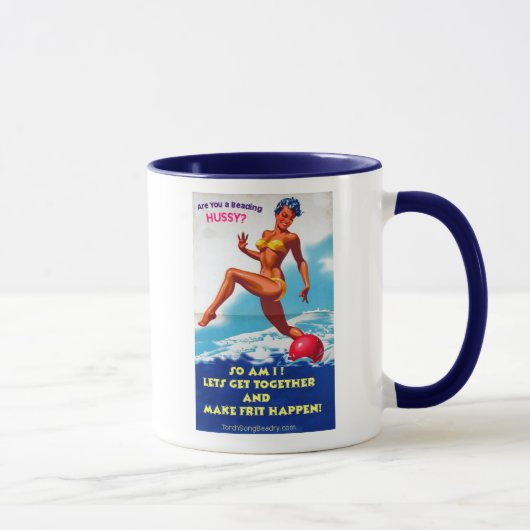 Bist du eine Perlen-Hure? Tasse (Rechts)