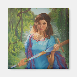 "Bist du es wert?" Magnet