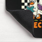Bist du Fall-o-ween-Anleitung Gespenst-Gans-Lehrer Mousepad (Ecke)