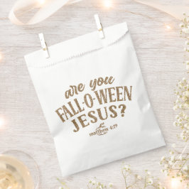Bist du FALL-O-WEEN Jesus? Christlich Halloween Geschenktütchen