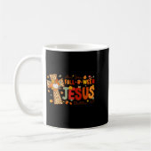 Bist du Fall-o-ween Jesus Fall Halloween Christlic Kaffeetasse (Links)