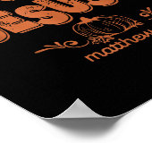 Bist du Fall-o-ween Jesus fällt Halloween Christli Poster (Ecke)