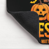Bist du Fall-o-ween Jesus Matthäus 4_19 Halloween  Mousepad (Ecke)