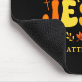 Bist du Fall O Ween Jesus Matthäus 4_19 Halloween Mousepad (Ecke)