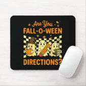 Bist du Fall O Ween Richtungen Halloween Lehrer G Mousepad (Mit Mouse)