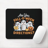Bist du Fall O Ween Richtungen Lehrer Geist Hallo Mousepad (Mit Mouse)