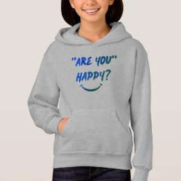 Bist du glücklich? Girls Hoodie