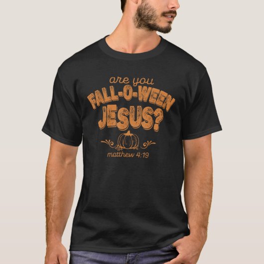 BIST DU HERBSTLICH JESUS T-Shirt (Vorderseite)