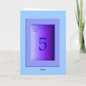 Bist du heute so viele? karte (Rückseite)