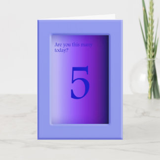 Bist du heute so viele? karte