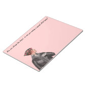 Bist du immer so dumm? notizblock (angewinkelt)