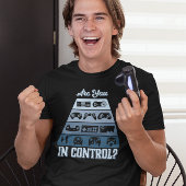 Bist du in Kontrolle? - Retro Gamer T-Shirt