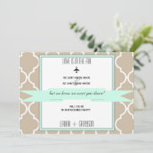 Bist du in unserer Hochzeitskarte? Einladung (Stehend Vorderseite)