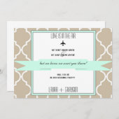 Bist du in unserer Hochzeitskarte? Einladung (Vorne/Hinten)